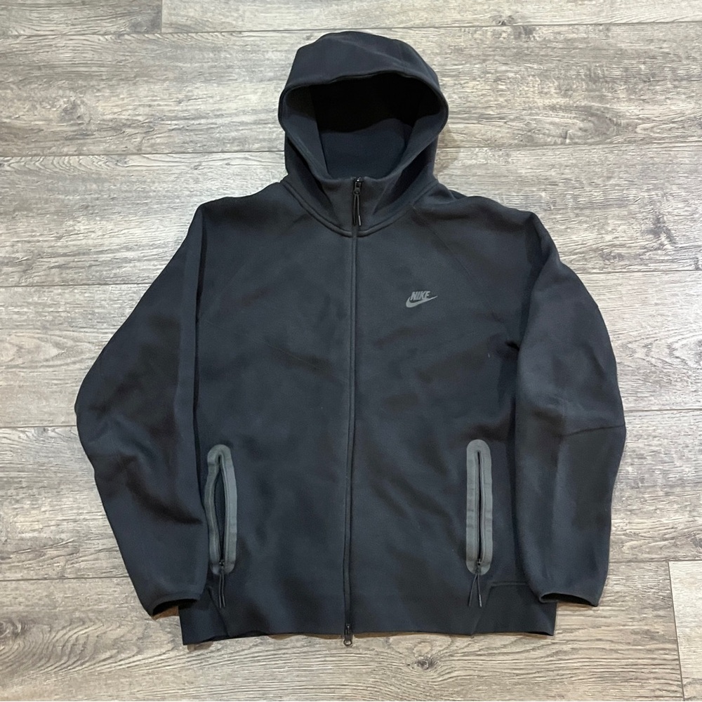 Black Nike Tech Full Zip Hoodie Men’s Size XL